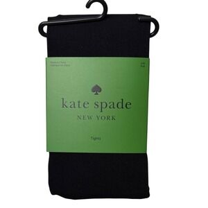 Kate Spade New York Black Tights‎ Opaque Hosiery S/M